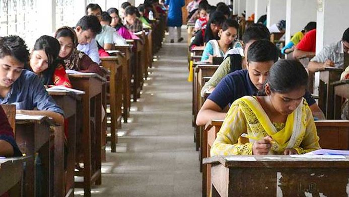 Combined admission test