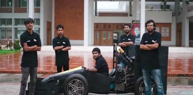 Racing car by KUET students