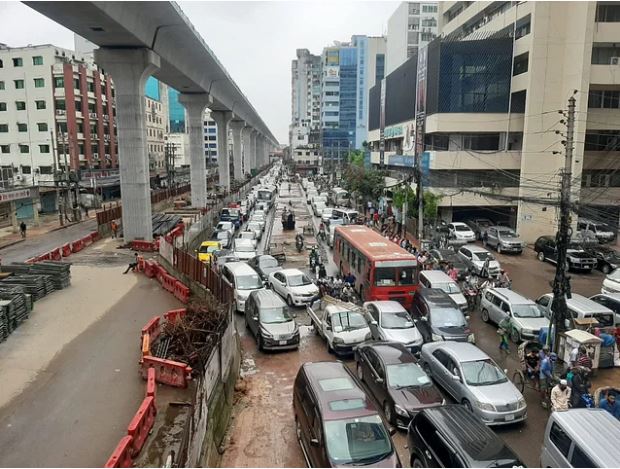 dhaka city jam