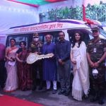 Ambulance gift by Baridhara Cosmopoliton club