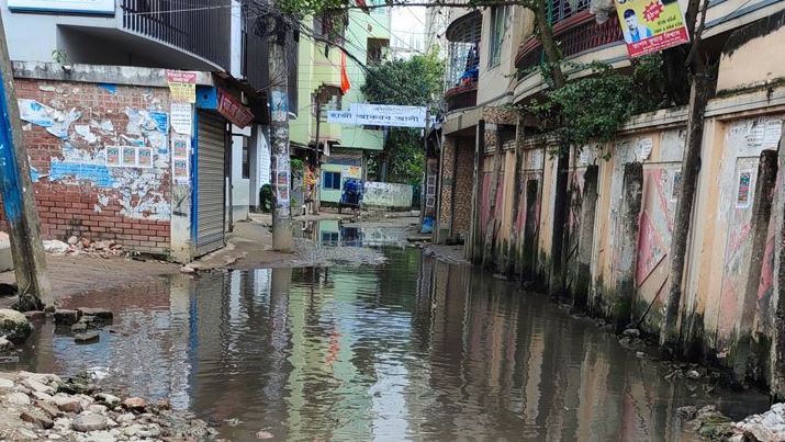 Damage Road-jhilpara