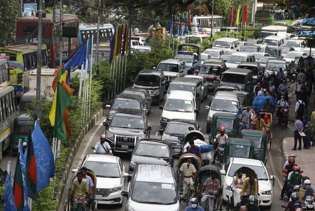 Traffic Jam in Dhaka-1